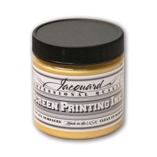 Professional Screen Printing Ink Jacquard - Gold - 4oz (113g)