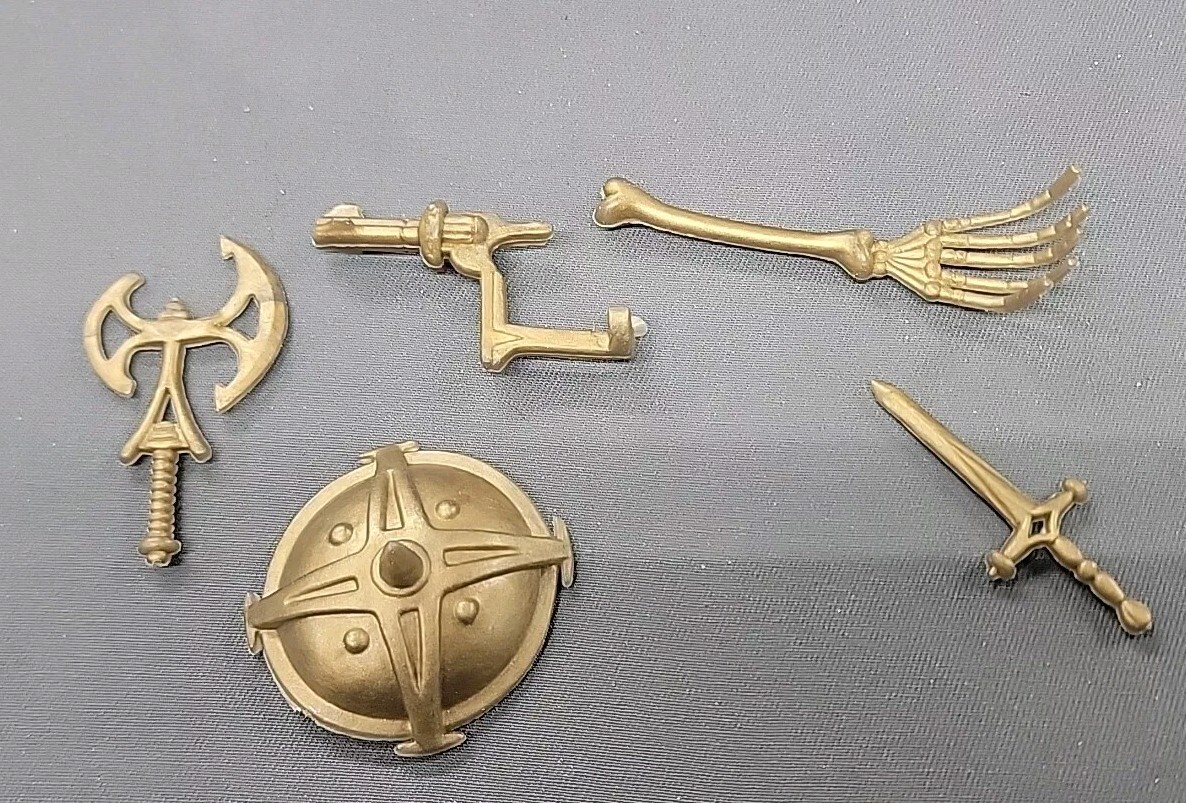 1983 Imperial DRAGONS KNIGHTS & DAGGERS Warrior Weapons Lot ×5