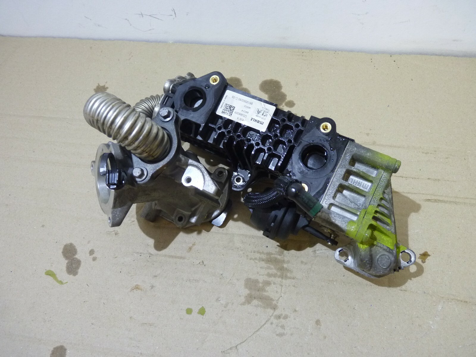 2019 Peugeot 3008 9813050280 EGR Cooler 1.5 Hdi | eBay