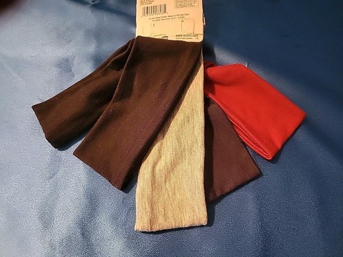 Scunci Headwrap Haarschmuck Band rot, lila, grau, schwarz (2) , 5 Stück - Bild 6 von 9