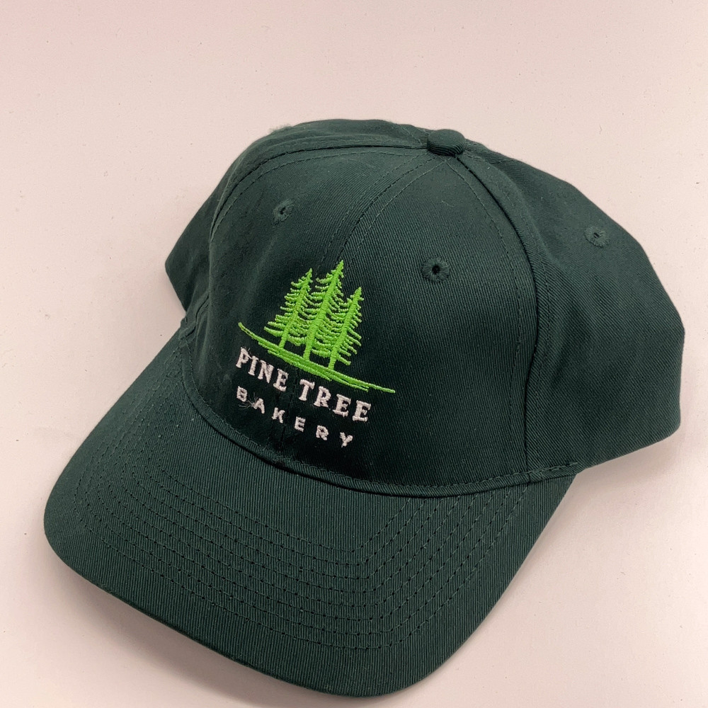 Pine tree bakery green hat - image 2