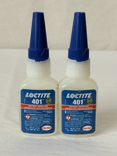 Loctite 401 Clear Instant Adhesive Low Viscosity Fast Drying  2-PACK EXP 10/25