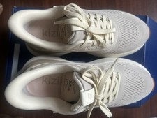 Kizik Athens 2 Oatmeal Pristine Women's Lace Up Athletic Sneakers 7 