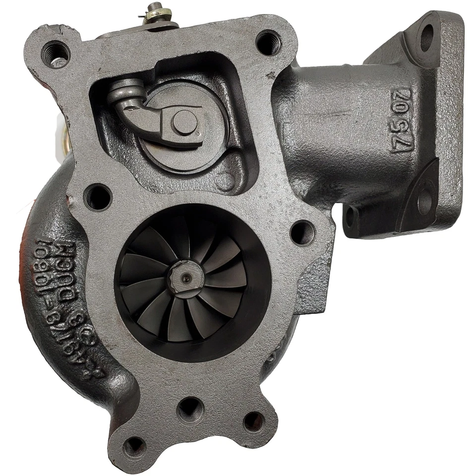 Turbocompresor Mitsubishi TD06-7 para motor Mitsubishi Fuso FK61FK 49179-02712 Foto 2 de 3