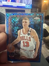 2025-26 Topps Chrome Kevin Huerter Blue X-Fractor #43 IN-HAND SSP