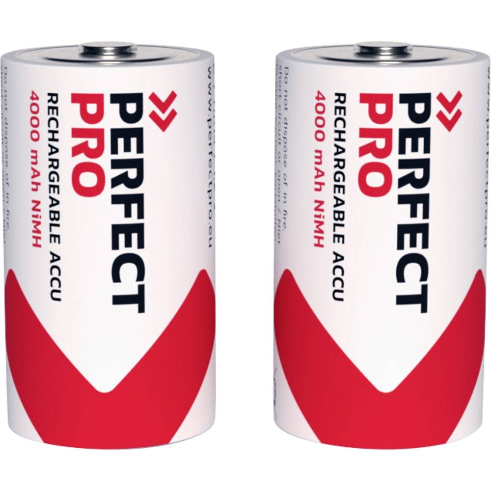 Pile LR14 rechargeable NiMH 4000 mAh longue durée PerfectPro 1.2 V