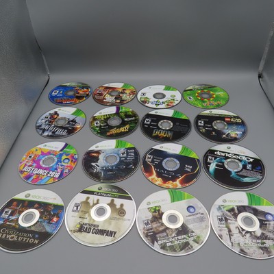 Xbox 360 Game Lot Banjo Kazooie Halo GTA Star Wars Splinter Cell Tested Discs