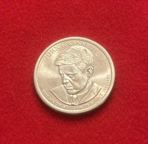 2015-D Presidential Dollar John F Kennedy — photo from the most recent tracked eBay sale