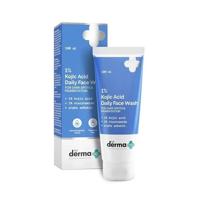 The Derma Co 1 % nettoyant pour le visage à l'acide kojique 100 ml - Photo 1/4