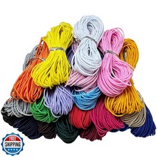 Elastic Cord 0.8mm - 4-Core Stretch String for Bracelet Making, 2
