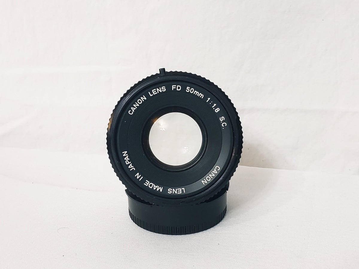 CANON FD 50MM 1:1.8 SC LENS FOR FD Mount A-1 AE-1 35mm SLR Camera