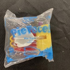McDonald's Pie Face Toy Small Yellow Red White Happy Meal Sealed New 2018