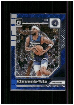 2024-25 Donruss Optic #4 Nickeil Alexander-Walker Blue Velocity