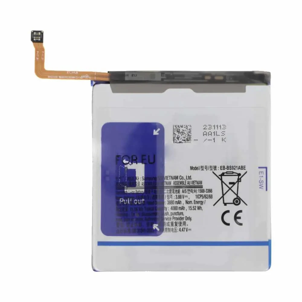 BATTERIA PREMIUM PER Samsung Galaxy S24 5G S921 EB-BS921ABE PARI A ORIGINALE