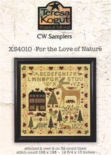 Teresa Kogut FOR THE LOVE OF NATURE Cross Stitch Pattern Booklet Only ~ sampler
