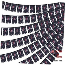 90 ft Long Pirate Flag Banner Pirate Day Party Decor Natural Style