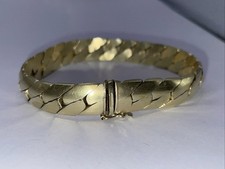 A*D Amerikaner massives Schlangenarmband, 40g, 20x1.1cm