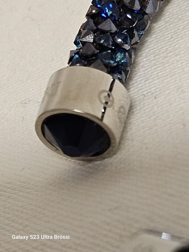 Swarovski Crystal Armspanger Sternenstaub Dunkelblau facettiert Bracelet - Bild 13 von 14
