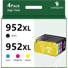 952XL Ink Cartridges for HP OfficeJet Pro 8717 8724 8725 8726 8727 8728 Printers