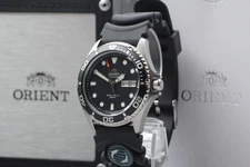 [MINT in Box]  ORIENT AA02-C6-A Black Day Date Automatic Men's Watch From JAPAN