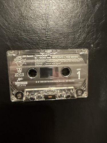 Wes Craven SHOCKER The Music Soundtrack 1989 Various Artists PLAY TESTED VG+ - Picture 7 of 9