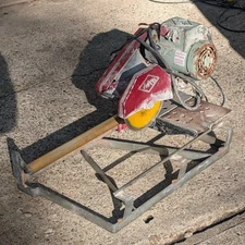 MK 101 10" Tile Saw w/ Water Pump NO BASIN TUB DeWalt Blade 1HP USA SHIPPING