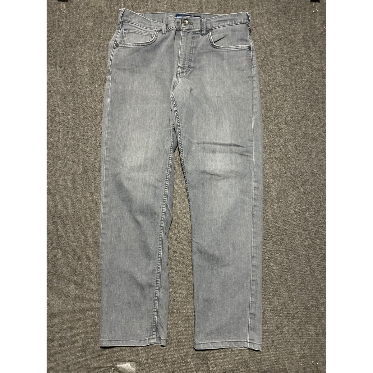 Patagonia Performance Twill Jeans Mens Gray Iron Clad fit 35X30 