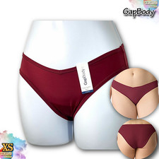 NWT GAP GapBody Women's XS Super Stretch Bikini Underwear, GPW01382 Cabernet