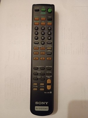 Original Sony RM-U185 Fernbedienung für AV System 2 STR-DE1 DE185 DE197 /geprüft