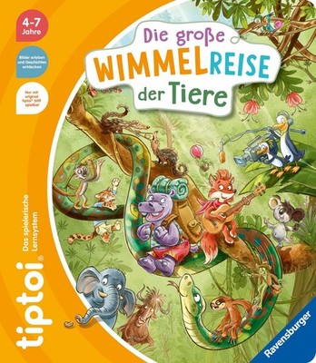 Tiptoi  - Die große Wimmelreise der Tiere
