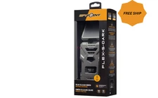 SPYPOINT FLEX S DARK Trail Camera w/ Night Vision & Solar Panel Gray - Free Ship
