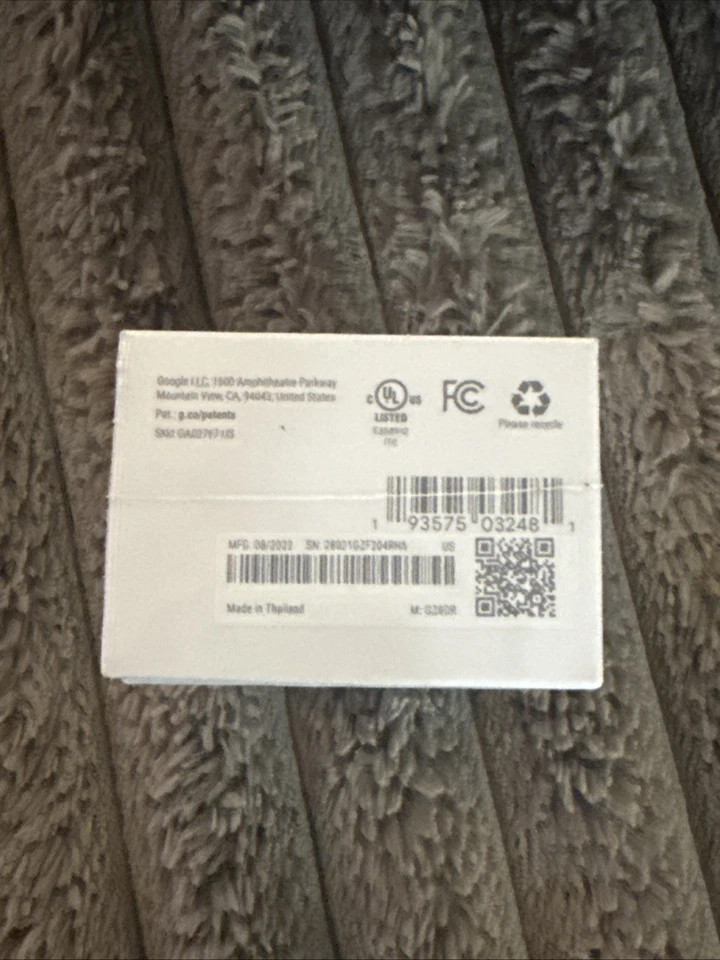 Google Nest Doorbell (Wired, 2nd gen) Video Doorbell Security Camera - Snow - Image 3 of 3