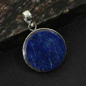 Lapis Lazuli Gemstone Ethnic Handmade Pendant Jewelry For Unisex 2" AP-47744