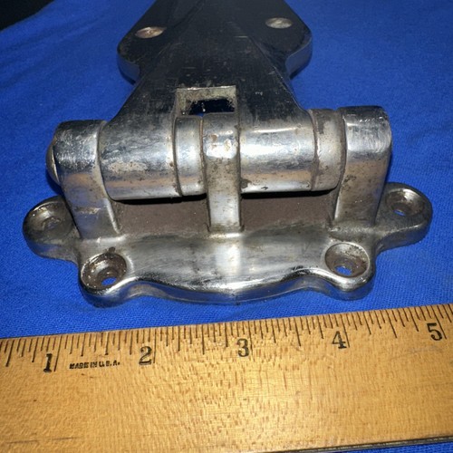 Vintage Kason Hinge Large Brass 12-3/4" 1055 Brooklyn N.Y. Walk in Cooler Used. - Picture 5 of 19