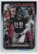 2024 Topps Chrome Rookies Prism Refractor Ruke Orhorhoro #279 m5e