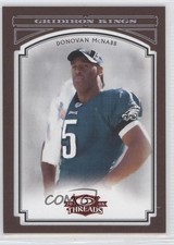 2006 Donruss Threads Pro Gridiron Kings Red Framed 95/100 Donovan McNabb 0a1