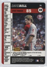 2005 Topps Pack Wars David Bell #76 0g0