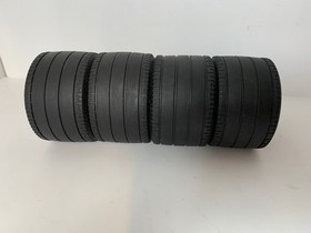 4 x 22969c06 Lego Wheel 62mm D. x 46mm Michelin Tyre for 8461 Williams F1