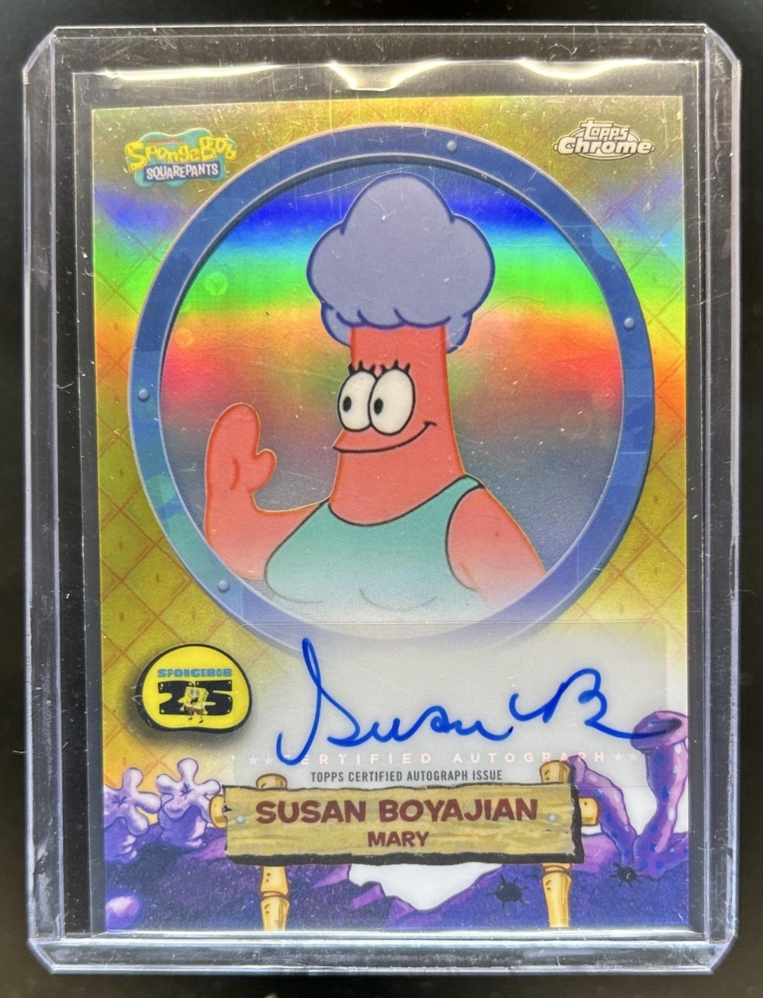 2025 Topps Chrome SpongeBob SquarePants 25th Anniversary