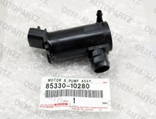 85330-10280 Genuine Toyota Oem Windshield Washer Motor Pump Assembly Unit 85330-10280 Genuine Toyota Oem Windshield Washer Motor Pump Assembly Unit