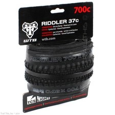 WTB Riddler 700 x 37c TCS Gravel Bike Tire Li...