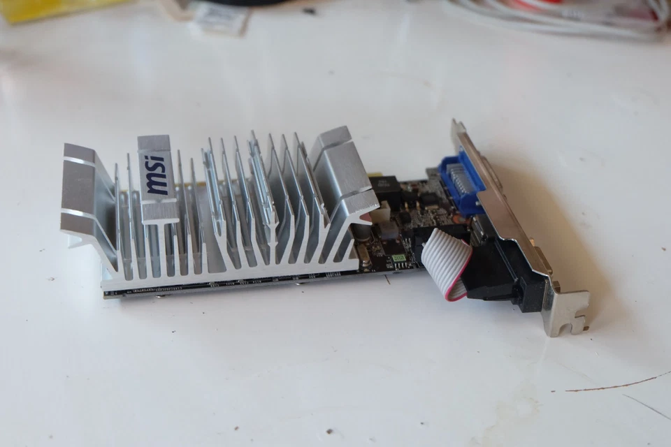 MSI GeForce N8400GS-MD1GD3H/LP 1GB PCIe passive silent graphics card - Image 4 of 4