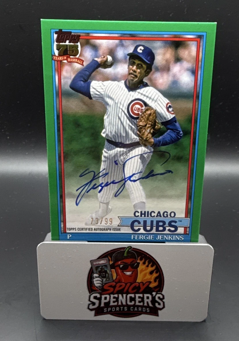 MLB  ファーガソン ジェンキンス  直筆サイン入りフォト　シカゴカブス Autograph Fergie Jenkins Baseball Cards for sale | eBay