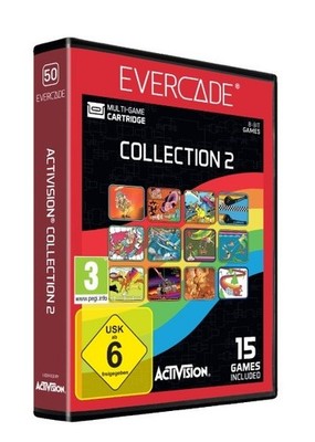 Blaze Evercade Catridge 50 Activision Collection 2 Retro 15 Spiele NEU OVP