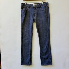 Rustic Dime Jeans Men 36 Stone Grey Wash USA Made Slim Fit Straight Indie Grunge