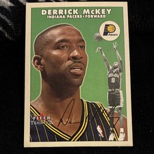 Derrick McKey 2000-01 Fleer Tradition #206 Indiana Pacers NBA Base Set Card