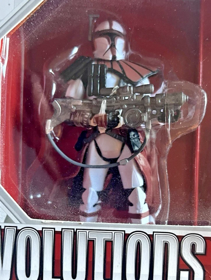 Hasbro Star Wars Evolutions CLONE COMMANDOS 2009 Como Nuevo Sellado 3.75" Fi Skirata Foto 4 de 4