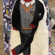 Harry Potter Gryffindor child 4/5 One-Piece Zip-Up. pajama's LS griffindor