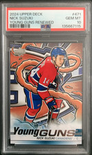 2024-25 Upper Deck Young Guns Renewed #471 Nick Suzuki PSA 10 GEM MT