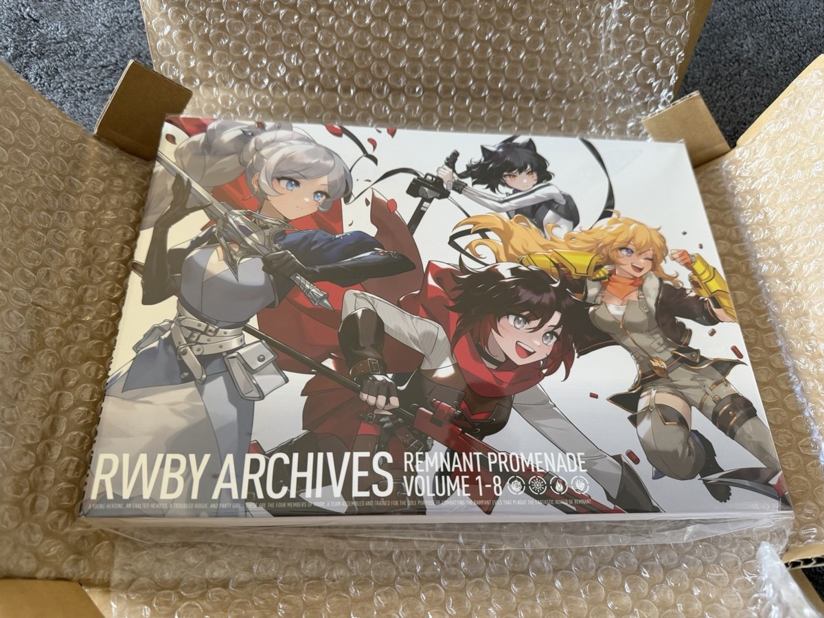 アート・デザイン・音楽 RWBY ARCHIVES REMNANTPROMENADE VOLUME1-8 RWBY Archives Remnant Promenade Volume 1-8 Series Art Book